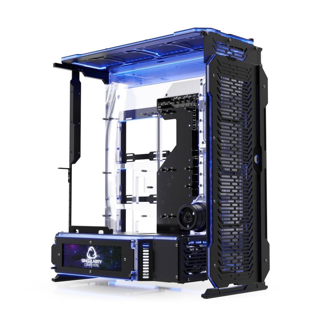 Spectre 4 Enterprise 开放式水道板 分体水冷机箱 支持D5水泵