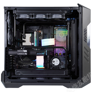 发烧友水冷|酷冷至尊HAF700 EVO分体式EKWB水冷散热CPU显卡金属管