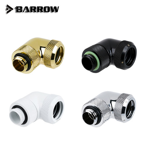barrow亮银14管径90旋转手拧