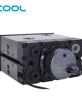 Alphacool Eisfach酷黑双光驱位泵箱一体 D5 755PWM温控水泵水箱