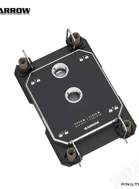 BARROW INTEL LGA4677服务器CPU分体水冷头AI云计算 LTPA-467AI云