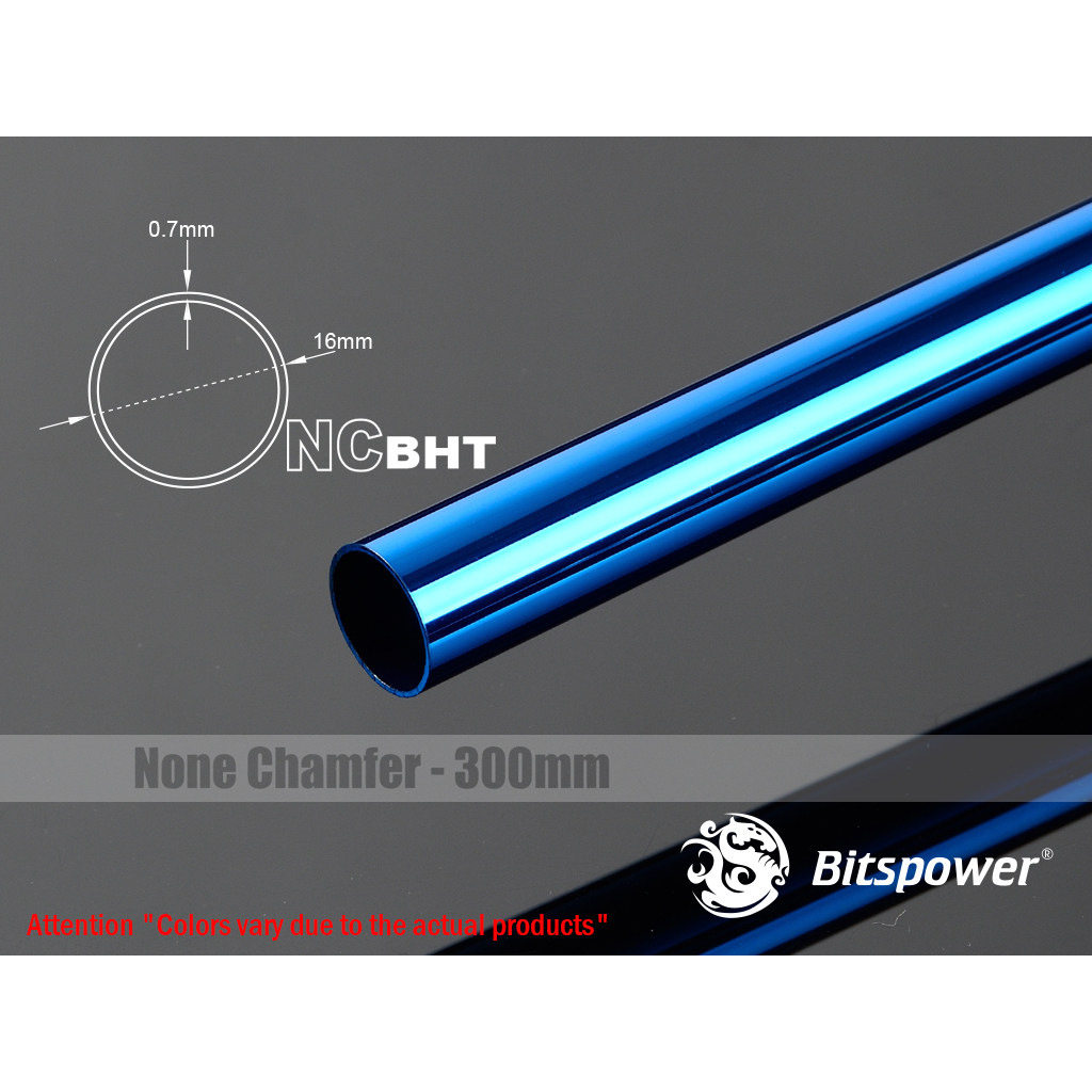 Bispower分体水冷金属硬管外径16mm铜管BP-NCBHT16CB-L500