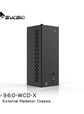 Bykski B-360-WCD-X 外置水冷 360水冷薄排笔记本服务器美容医疗