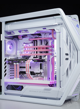 发烧友水冷| 华硕ROG创世神GR701机箱定制水道板分体式EK水冷方案