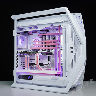 发烧友水冷| 华硕ROG创世神GR701机箱定制水道板分体式EK水冷方案