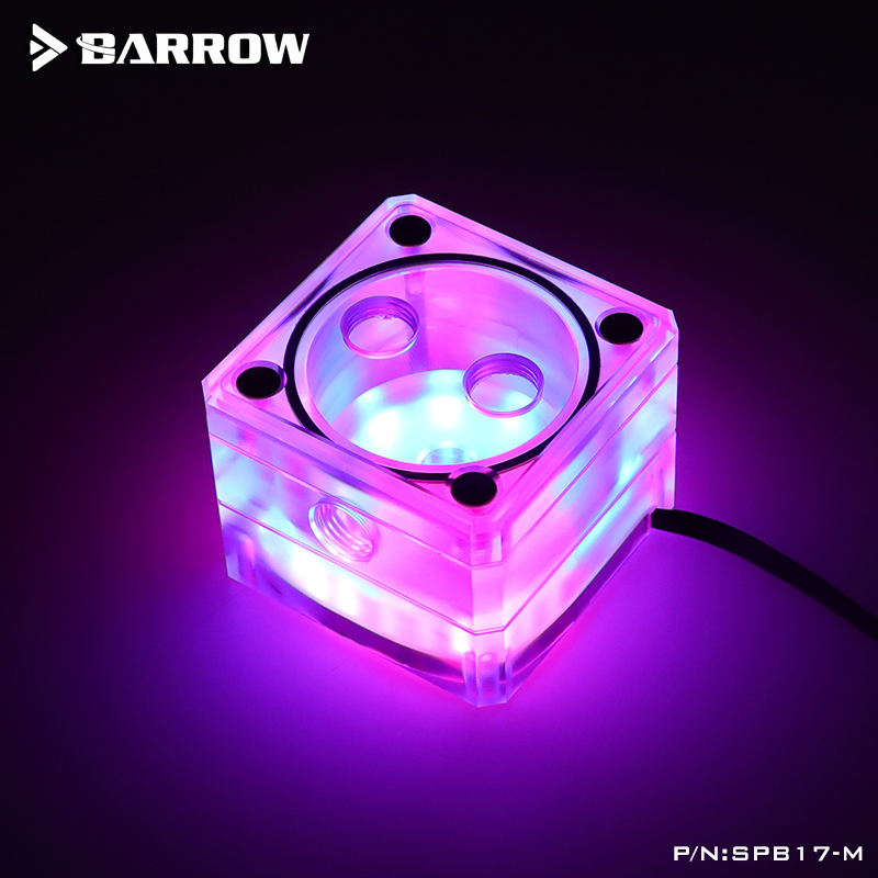 Barrow DDC泵箱 5VRGB 水泵拓展水箱 ITX A4机箱改装