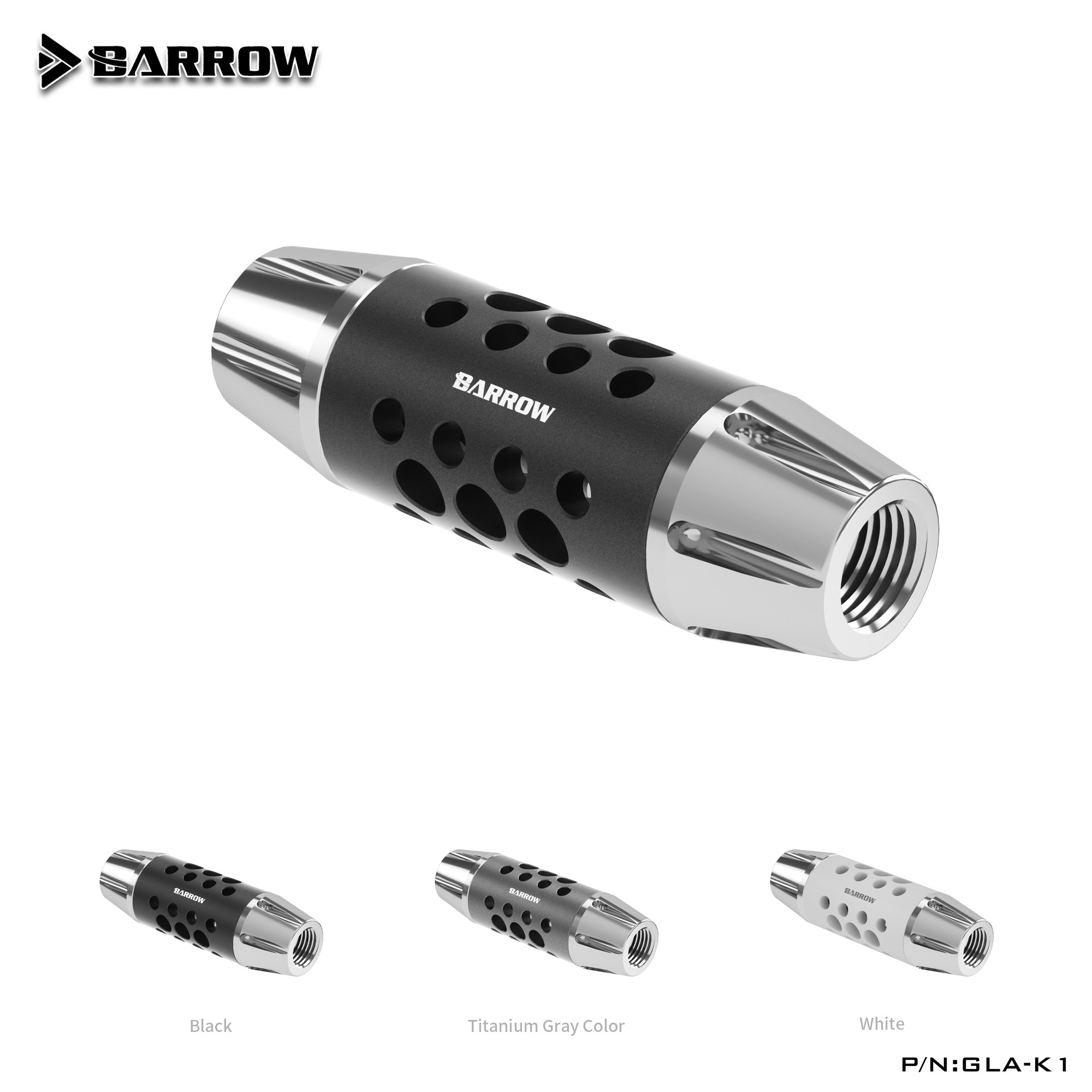 Barrow 开普勒系列 电脑水冷过滤器 水冷配件 双内牙 GLA-K1