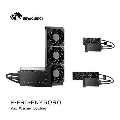 Byksk5090/5090D显卡一体式水冷