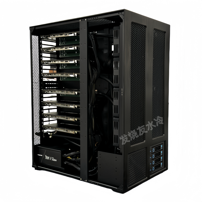 发烧友水冷8卡4090GPU服务器