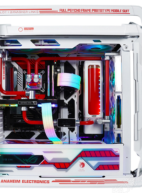 发烧友水冷|华硕ROG创世神GR701硬管套装ek分体式水冷cpu显卡散热