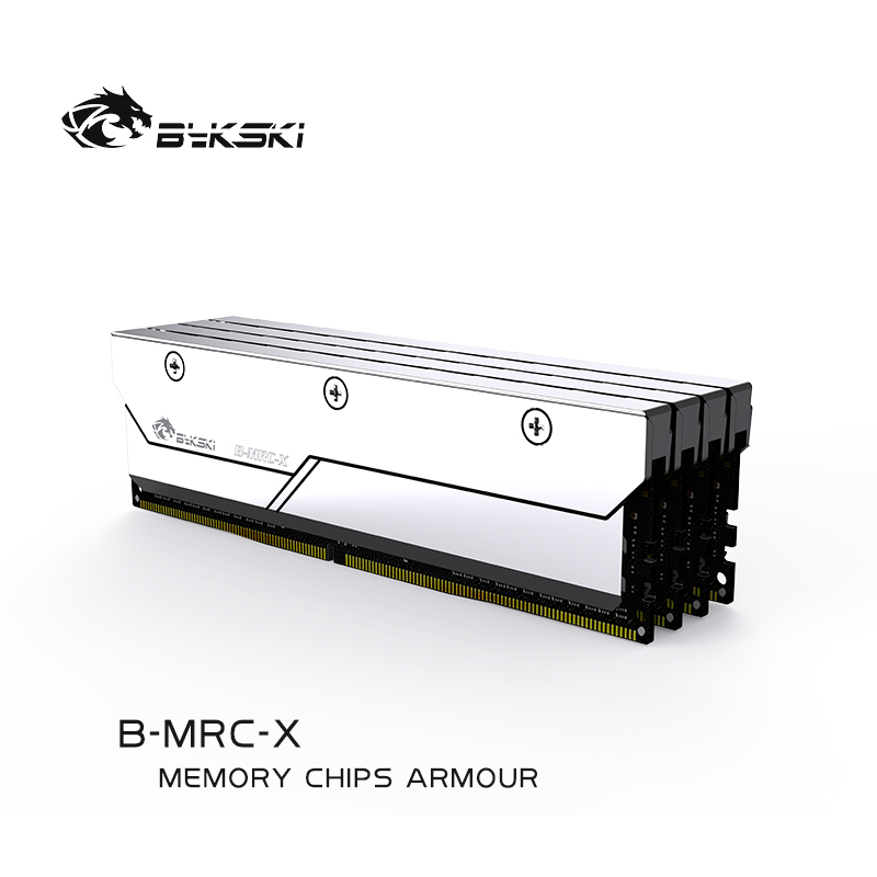 Bykski B-MRC-X 紫铜内存马甲 散热盔甲 支持DDR5 内存散热条