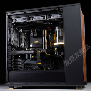 发烧友水冷|分型工艺North XL 金属硬管EK水冷方案 CPU显卡散热