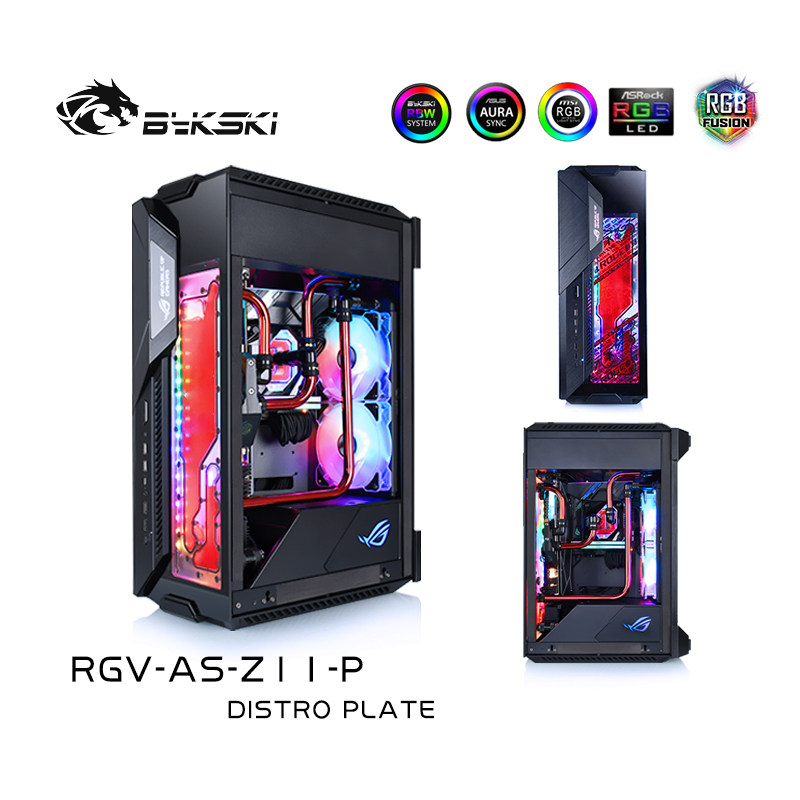Bykski RGV-AS-Z11-P 水冷水路板 导流板 华硕ROG Z11机箱方案