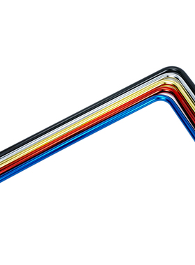 AEGIR X  14MM90度水冷散热铜管镀铬金属硬管 多色 单90度 双90度