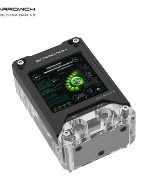 Barrowch AM5 CPU水冷头 HDMI AIDA64温度监控副屏FBLTHDA-04N V2