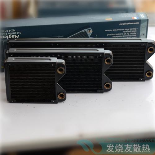 MAGICOOL 120 240 360纯铜单排水冷排 换热器 水冷套装散热器 - 封面