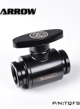 Barrow G1/4 黑 MINI 双内牙止水球阀 止水阀 TQFS-V1