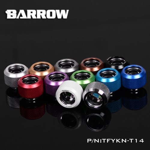 Barrow Choice系列 14MM硬管连接用手拧接头彩色硬快TFYKN-T14-封面