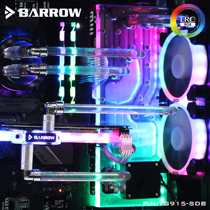 Barrow 迎广915机箱专用 LRC2.0版水道板 YG915-SDB