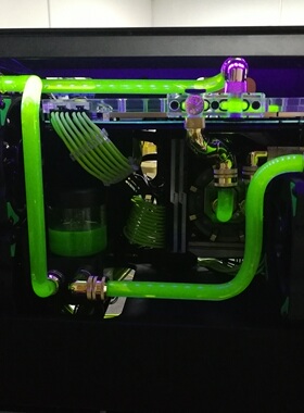 AEGIR X 安钛克雷蛇CUBE氪星石小钢炮ITX分体式水冷定制主机方案