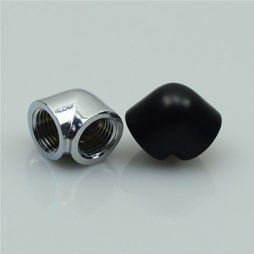 电脑水冷散热器接头 90度内通接头 2分牙