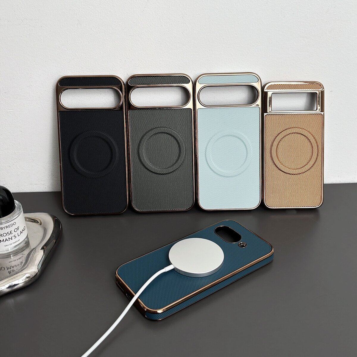 电镀软边侧贴幕尚皮磁吸谷歌9PROXL适用谷歌Pixel 9 Pro XL手机壳简约谷歌Pixel 9 Pro防摔保护套Pixel 8 Pro