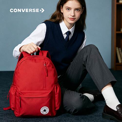 Converse匡威男女大容量拉链开合学生双肩书包 CV2213004PS-002