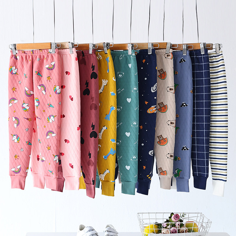 儿童保暖裤秋冬新款加厚纯棉空心棉三层夹棉衬裤男童女童保暖秋裤,童装/婴儿装/亲子装,保暖裤,淘宝优惠券,粉丝福利购,淘宝优惠卷