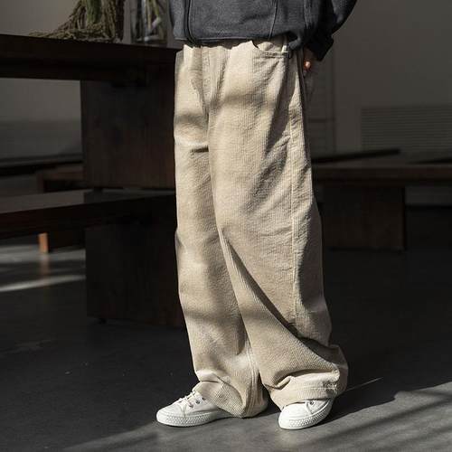 自然腰简约原创长裤休闲裤