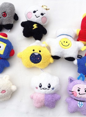 TRUZ  TATTON 毛绒公仔玩偶可爱卡通站立娃娃 TREASURE 崔玹硕