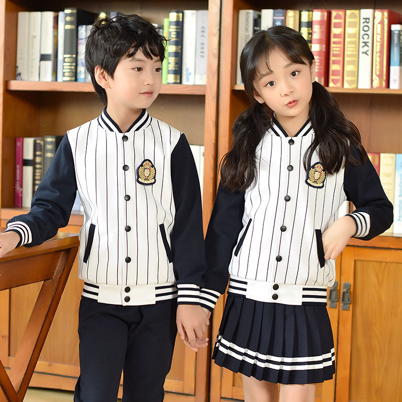 中小学生校服运动服棒球服班服幼儿园园服春秋冬季男女童套装韩版