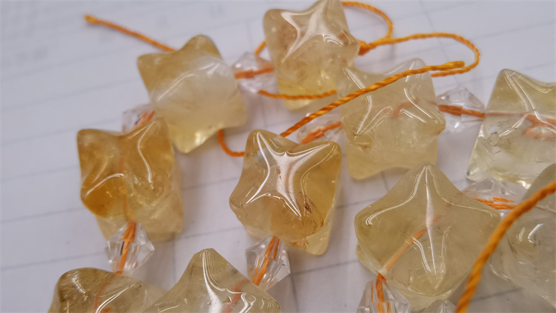 天然水晶梅尔卡巴串珠手工配件