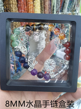 情侣水晶石头金属灵气配件欧美