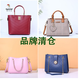 啄木鸟女包官网正品 手提包高级感送妈妈单肩斜挎包品牌清仓潮 时尚