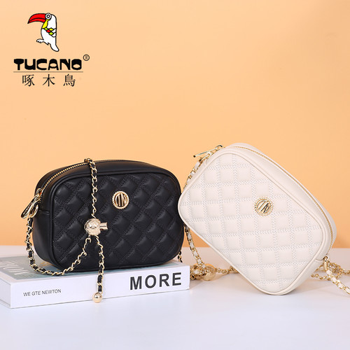 啄木鸟小香风小方包百搭时尚斜挎