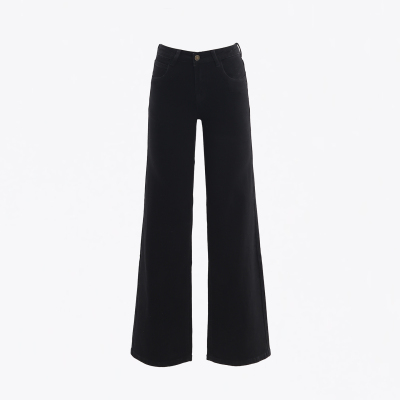 辣妹黑色低腰直筒牛仔裤宽松窄版阔腿裤2025秋冬休闲简约拖地裤子