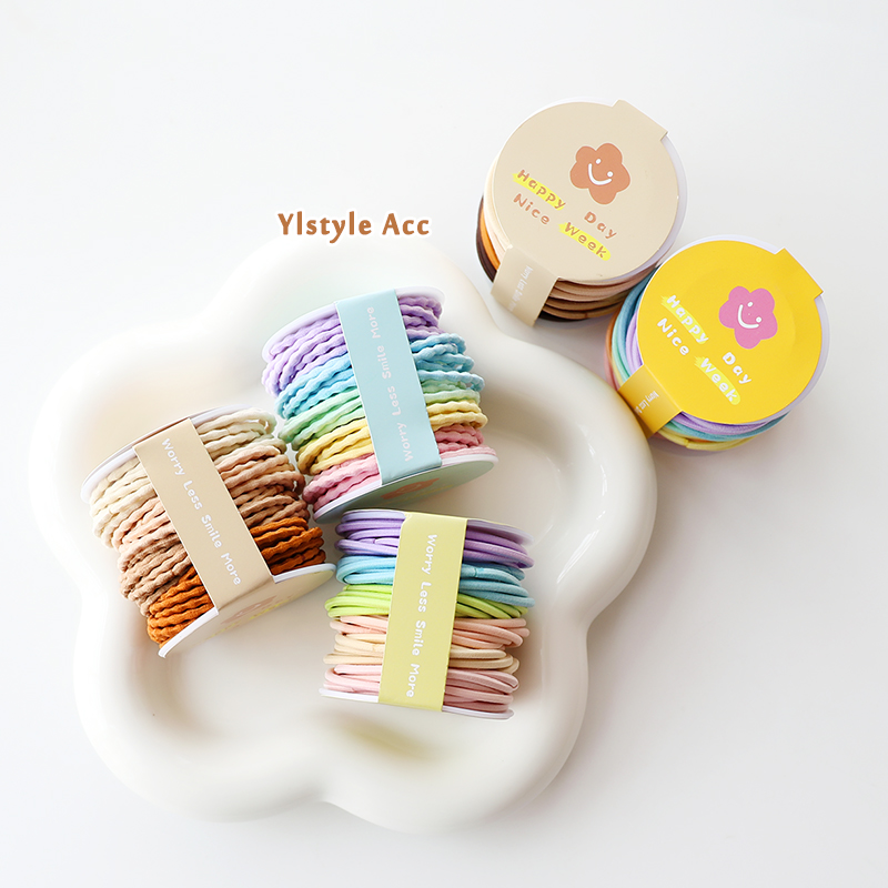 儿童彩色基础扎头发皮筋发圈