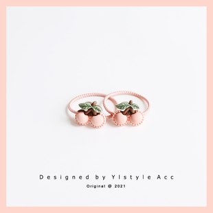 韩版 儿童水果发圈不伤发宝宝扎头发头绳皮筋可爱发绳头饰饰品 新款