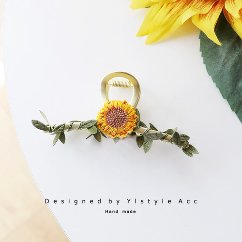 向日葵的夏天手作抓夹鲨鱼夹