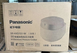 松下饭光光PRO电饭煲无涂层3.8升变压力SR-HXS151-W