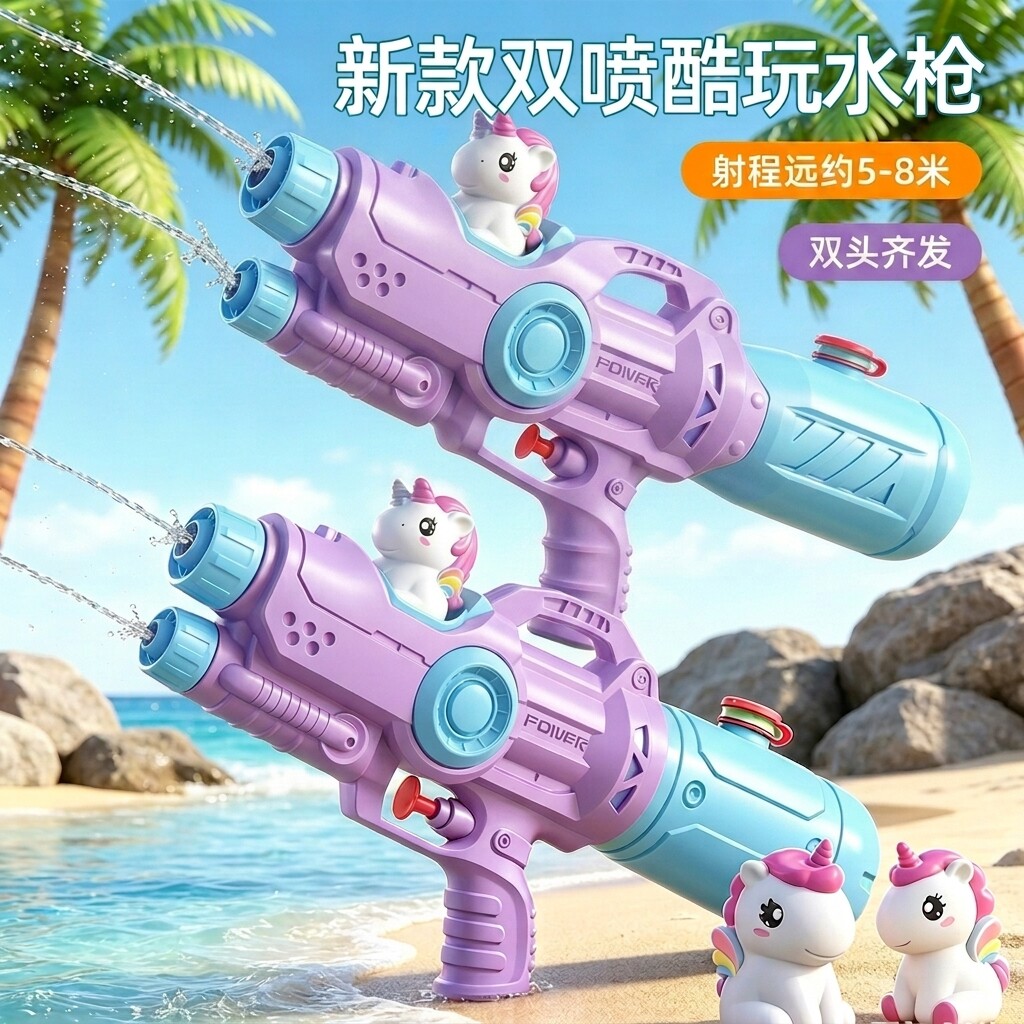 儿童水枪【大容量射程远】