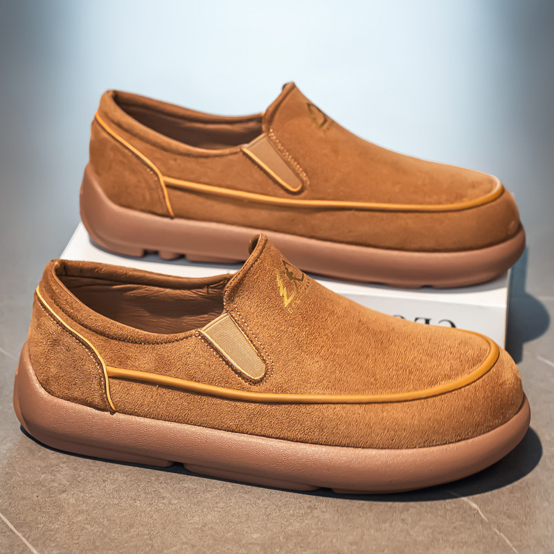 勃肯鞋男鞋冬季潮流百搭软底休闲板鞋青少年一脚蹬薄款复古乐福鞋,流行男鞋,休闲板鞋,淘宝优惠券,粉丝福利购,淘宝优惠卷