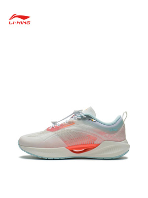 李宁童鞋超轻19䨻科技夏季男女网面透气轻质运动休闲跑鞋YKFS018