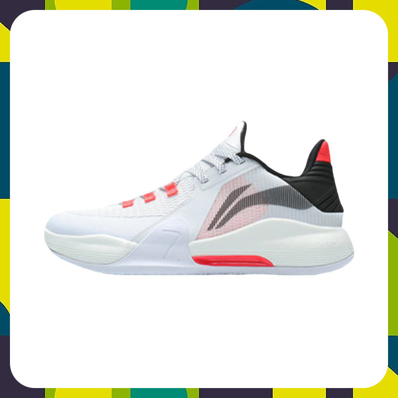 李宁正品男鞋春季新款闪击7弹性篮球鞋低帮运动鞋abpr007
