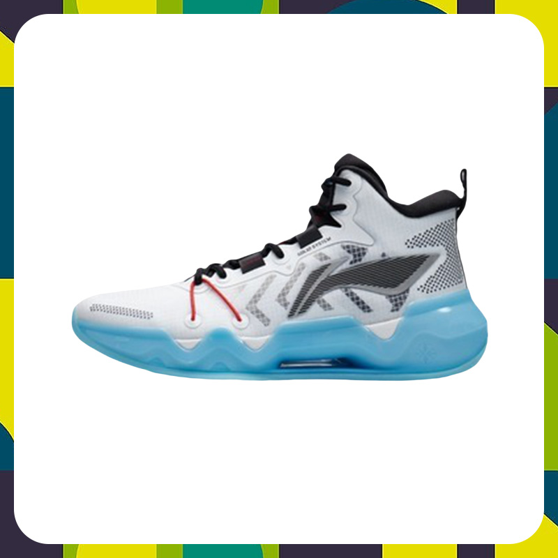 李宁篮球鞋男鞋利刃2新款减震中帮运动鞋专业比赛鞋ABAR087