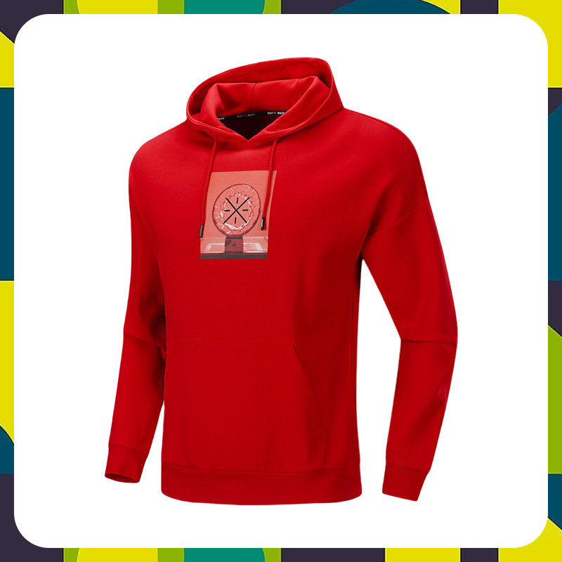 李宁卫衣男子冬季新款韦德之道套头连帽保暖时尚运动上衣AWDP657,运动服/休闲服装,运动卫衣/套头衫,淘宝优惠券,粉丝福利购,淘宝优惠卷