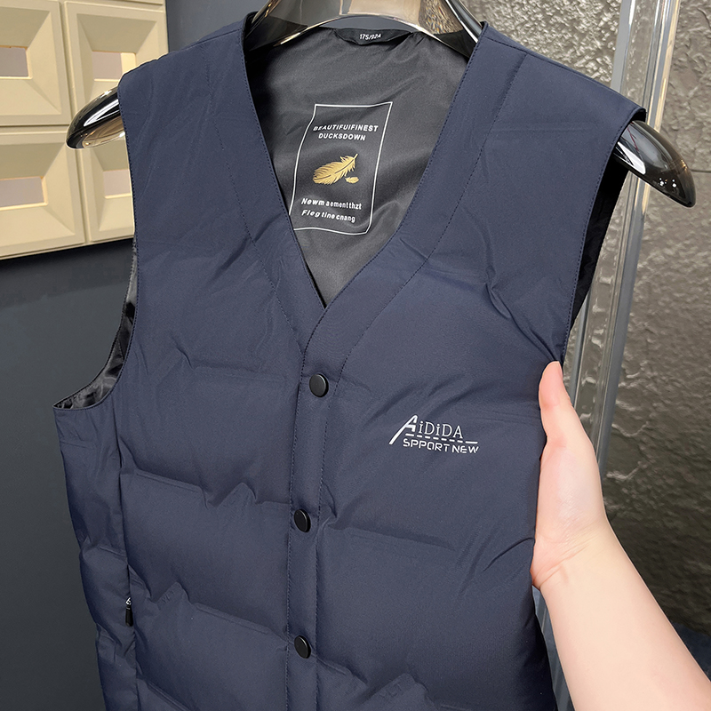 羽绒马甲男轻薄保暖坎肩