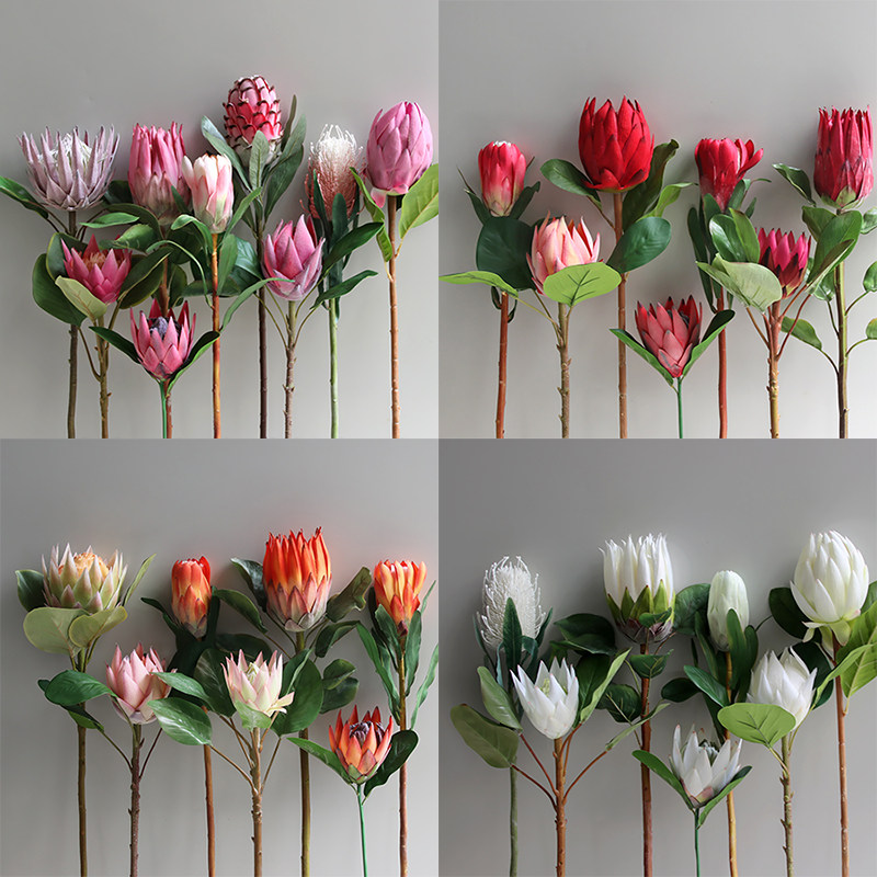 帝王花公主花蕾仿真绢花图片