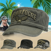 中老年人平顶帽大码 帽子男士 春夏季 休闲户外迷彩运动帽大号太阳帽