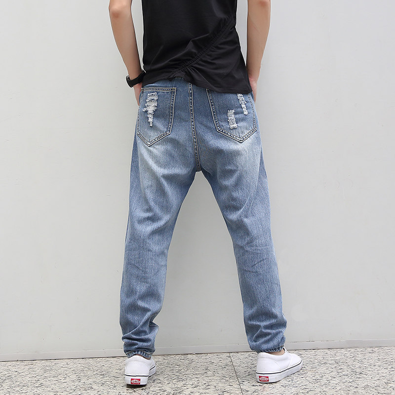 Jeans pour adolescent Sarouel en coton pour été - Ref 1461331 Image 4